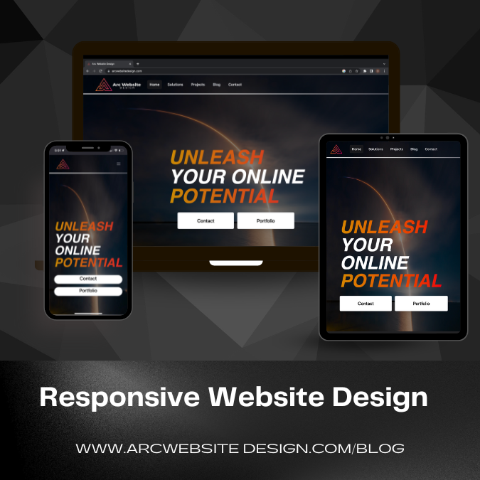 Responsive website example